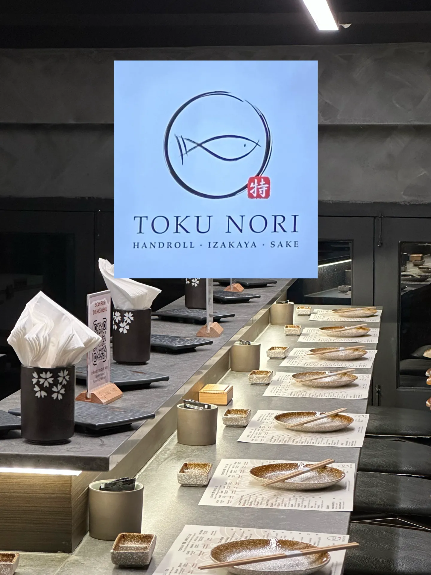 🍶🍣 $18 for 5-shot sake flight