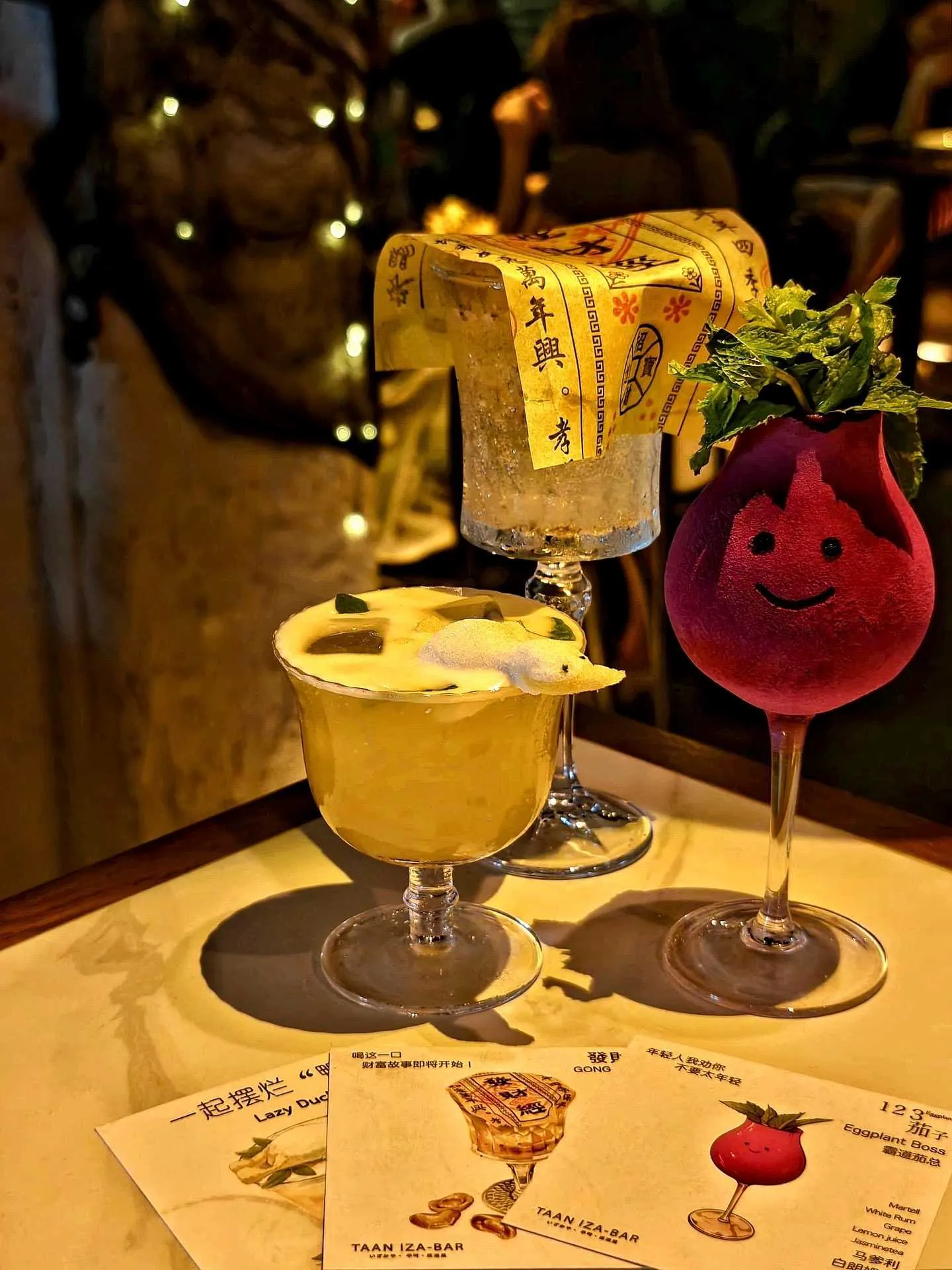 Cocktails & Vibes at TAAN IZA BAR