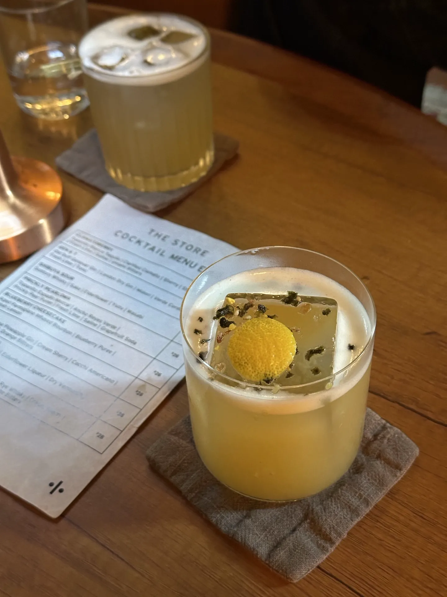 Delicious cocktails and bites @ The Store!