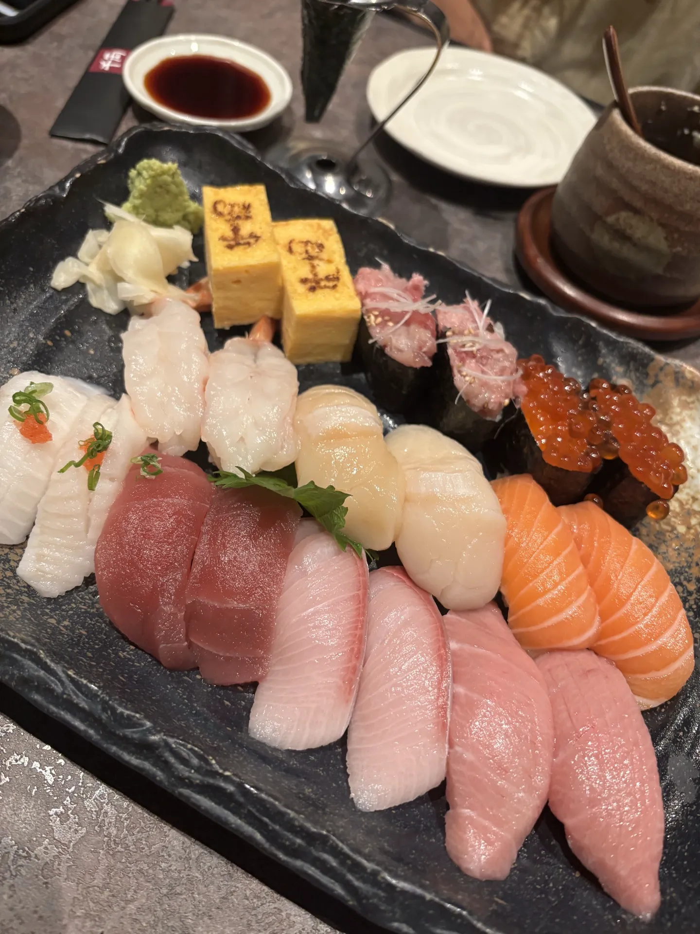 Melt-in-your-mouth sushi platter