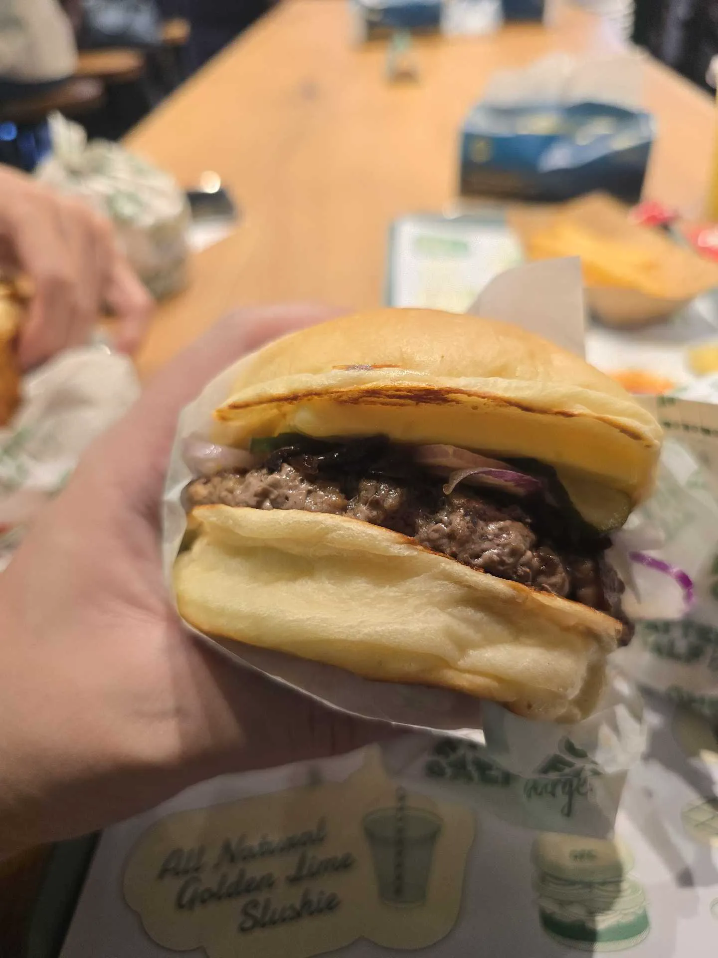 Sinful Butter Burger!