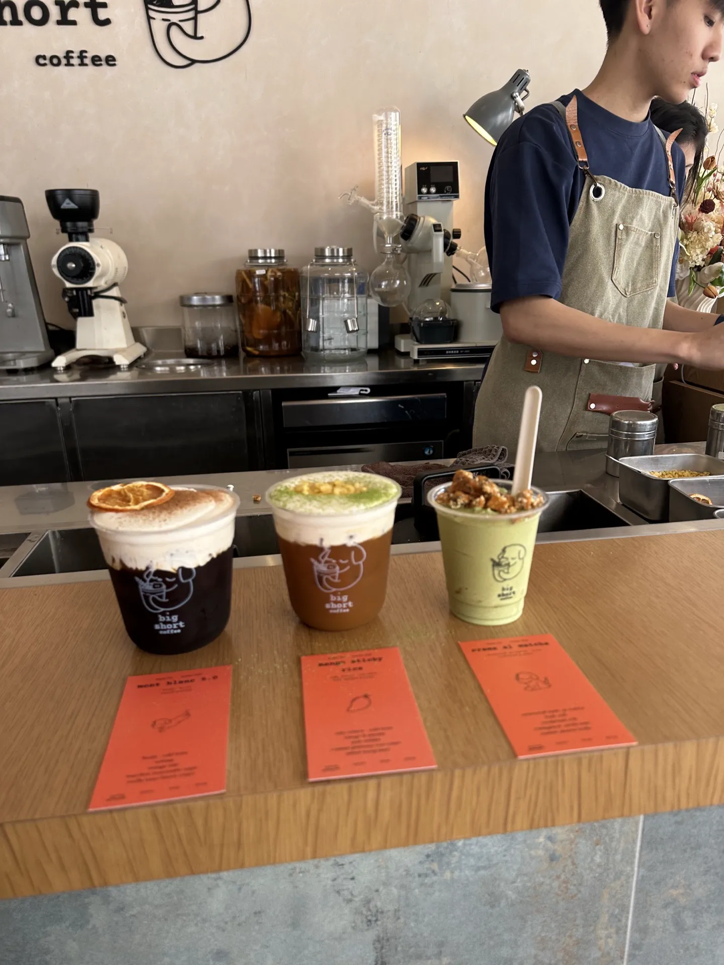 Not my usual brew, but worth the experience BIG SHORT ☕️