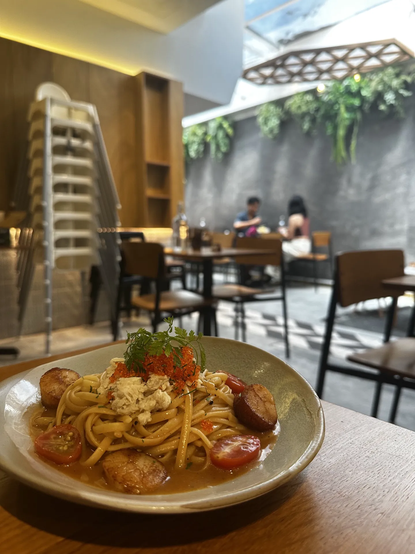 Cozy cafe with great food